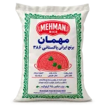 برنج پاکستانی مهمان 386 - 25 کیلویی
