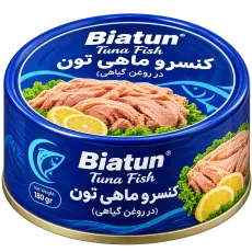 کنسرو ماهی 180 گرمی بیاتون